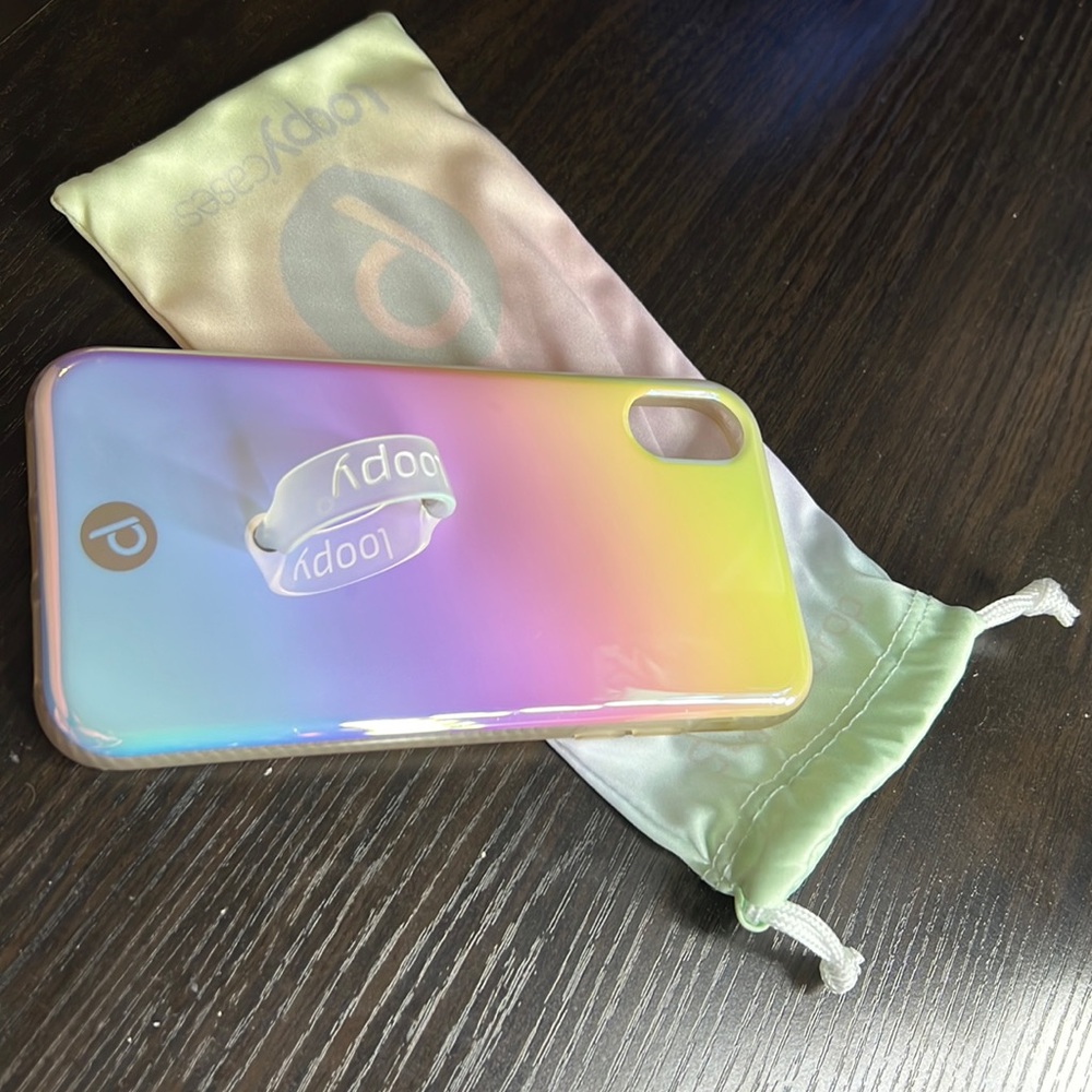 Loopy Case - iPhone XR - Pearl - Iridescent Edition
